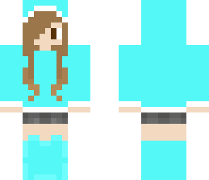 blue girl