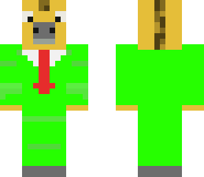 horsey in suit