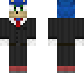 sonic in a suit
