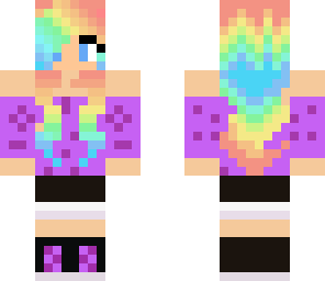 rainbow gurl edit