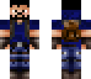 adventure steve dark blue