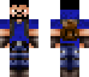 light blue steve