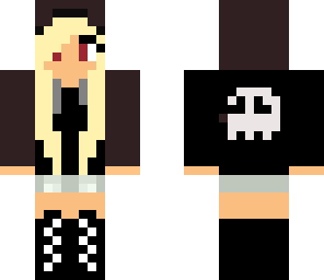 blonde emo girl