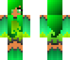 green magma cube girl