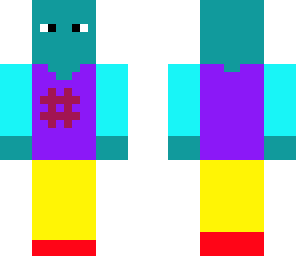 blue person