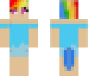 rainbow dash girl