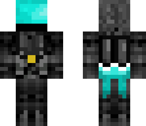 cyan space man