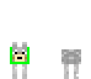 green wolf