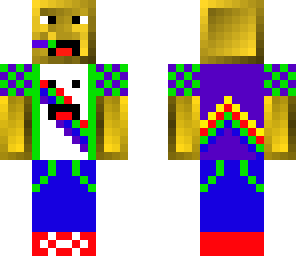 gold rainbow guy