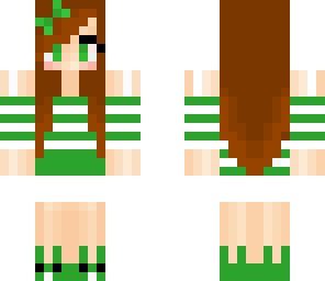 pretty green girl