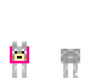 pink wolf