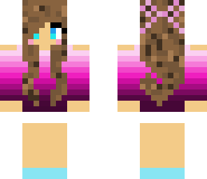 boardvd pink skin with bow
