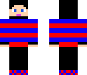 red and blue burtgasm