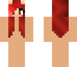 red haired girl base