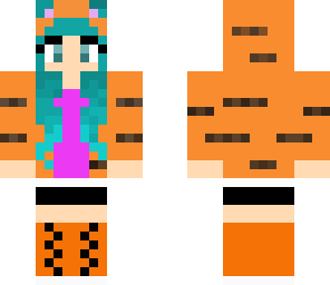 cute tiger girl