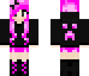 pink creeper girl