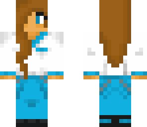 blue girl