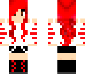 cute red girl