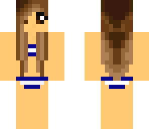 edited bikini girl