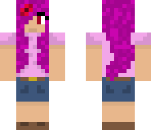 girl with t-shirt and shorts