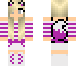 purple  wolf girl