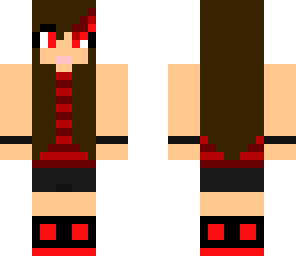 black rock shooter fan red