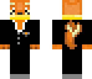buizel in a suit