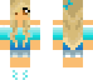 blue girl