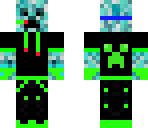 colourful creeper skin