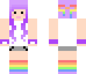 rainbow cupquake skin