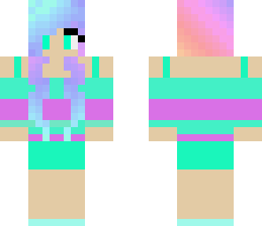 rainbow girl