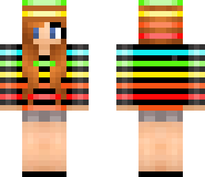 rainbow girl