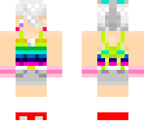 rainbow girl