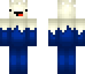 blue cake man