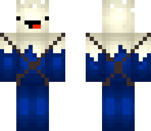 blue cake man