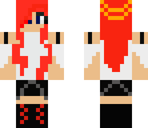  started from scratch red head