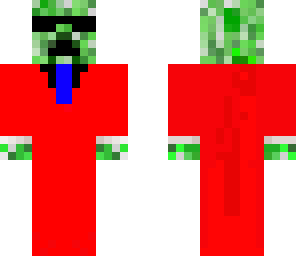 semi darth vader red suited creeper