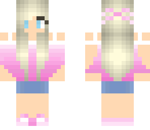 pink sunset girl