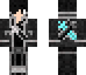 kirito long hair