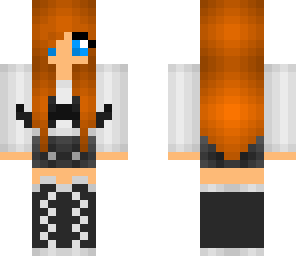 moustache ginger girl