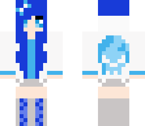 blue girl 
