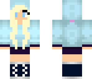 blue girl