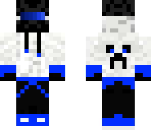 cool blue endermen - visor
