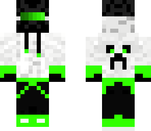 cool green endermen - visor
