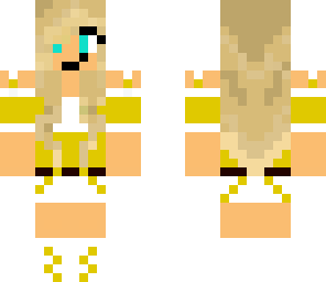 white yellow girl