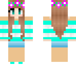 flower in the hair girl