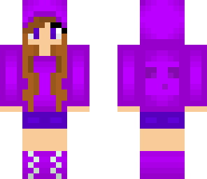 purple slime girl