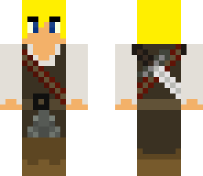 blonde pirate