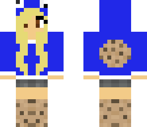edited cookie monster girl