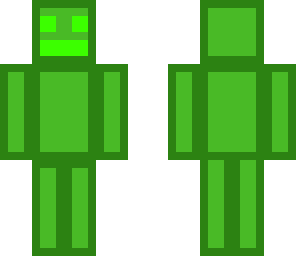 green box man